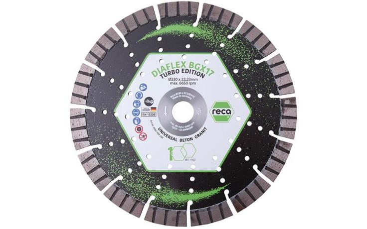 Diaflex betón, žula X17 Turbo