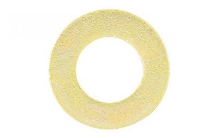 DIN 125 • forma A • oceľ 140HV • žltý zinok