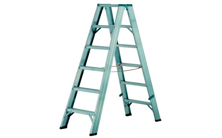 Dvojitý rebrík z hliníka