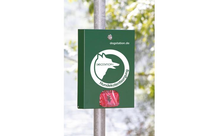Zásobník na vrecká na psie exkrementy