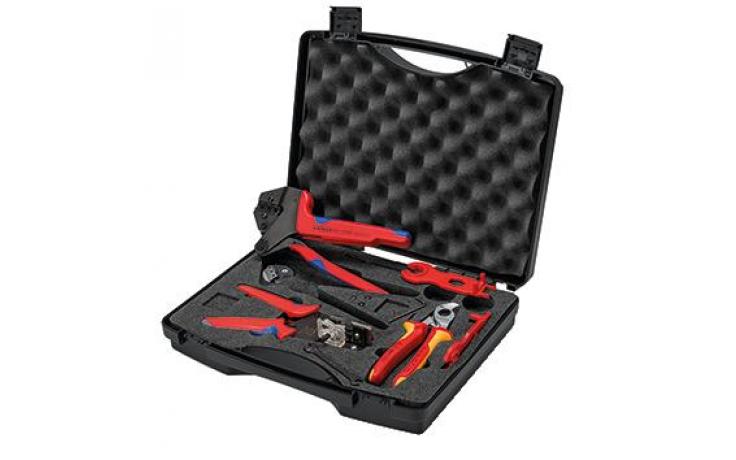 Krimpovacia súprava MC4 v kufríku, pre prierezy 2,5 – 6,0 mm²