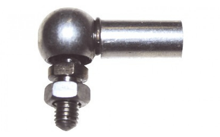 Winkelgelenk DIN 71802 - Stahl - verzinkt blau - M10 - CS16