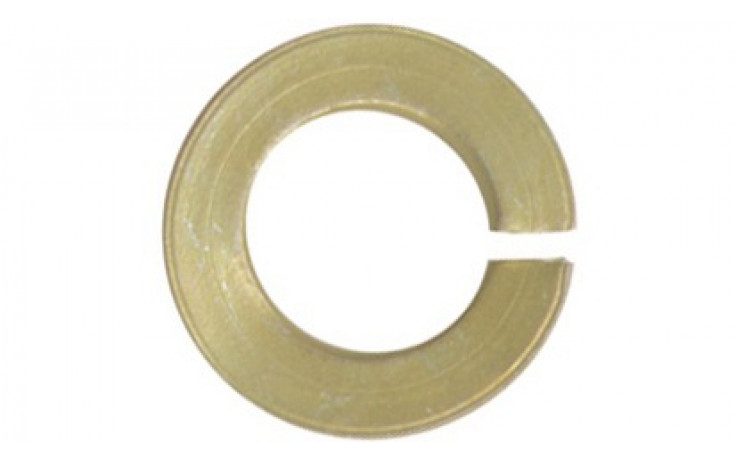 Federring DIN 128B - Federstahl - mechanisch verzinkt gelb - M10=10,2mm