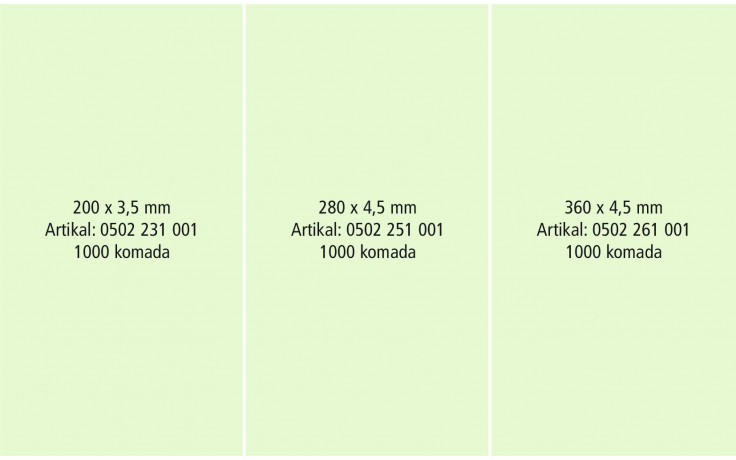 Package - Kabelbinder - schwarz - 3000-teilig
