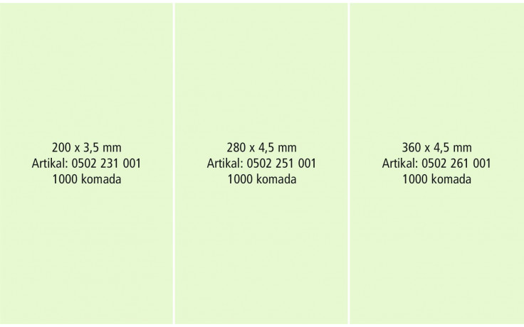 Package - Kabelbinder - schwarz - 3000-teilig