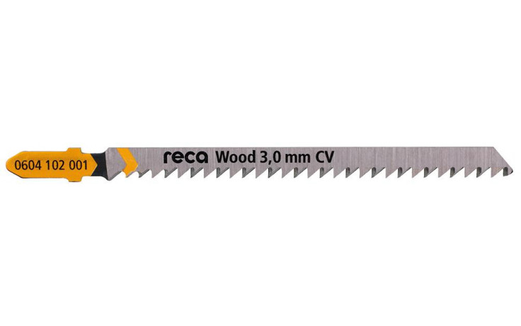 RECA Stichsägeblatt Wood 3 mm für saubere, gerade Schnitte 92/117 mm