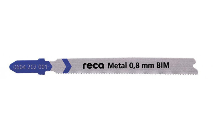 RECA Stichsägeblatt Metal 0,8 mm für gerade, schnelle Schnitte 68/92 mm