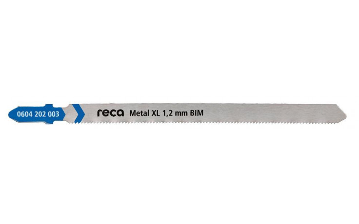 RECA Stichsägeblatt Metal XL 1,2 mm für gerade Schnitte 110/132 mm