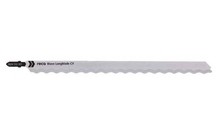 RECA Stichsägeblatt Wave Longlade HCS 220/250 mm für saubere, schnelle Schnitte