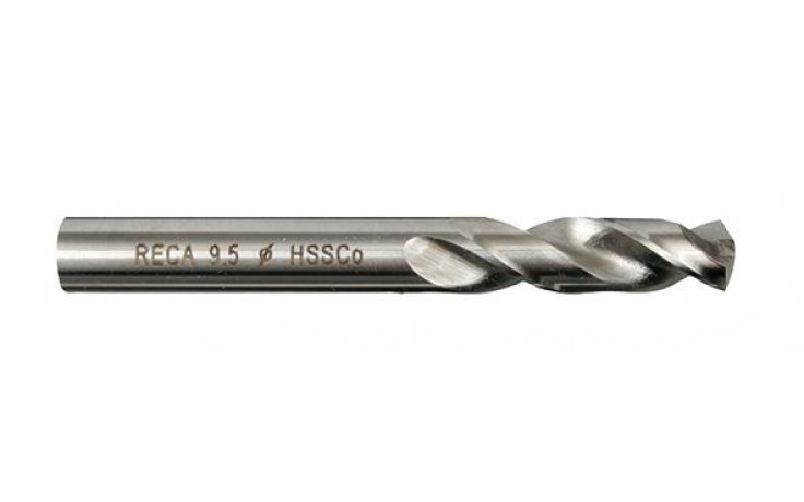 RECA Spiralbohrer kurz HSS Co5 DIN 1897-N Durchmesser 12,5 mm Zylinderschaft