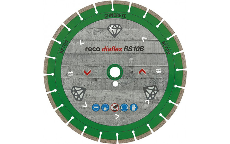 RECA diaflex Diamanttrennscheibe RS10B Beton spezial 300/25 mm