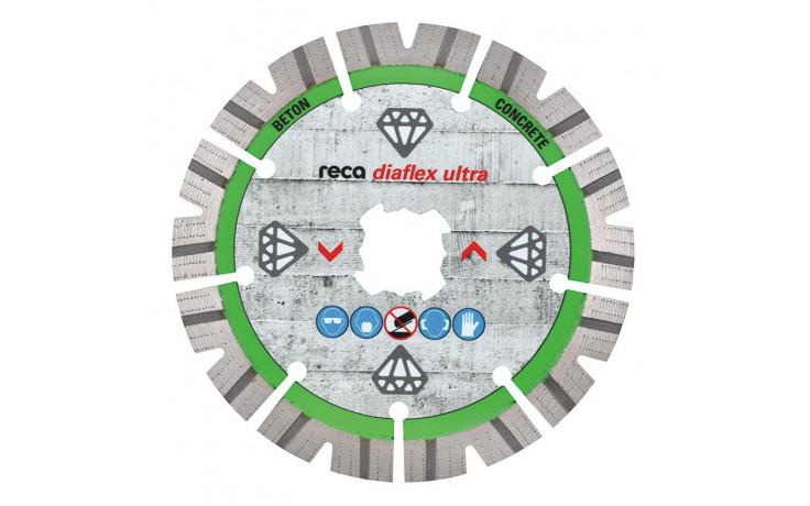 RECA diaflex ultra Universal Premium Durchmesser 125 mm Bohrungsdurchmesser 22.2 mm