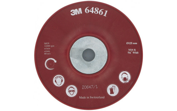 3M Stützteller Cubitron 125 mm M14