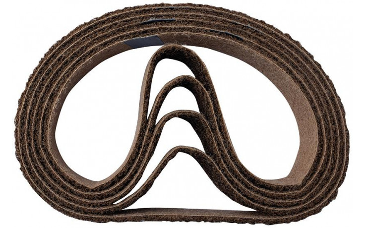 Vliesschleifband 35 x 650 mm Grob/braun