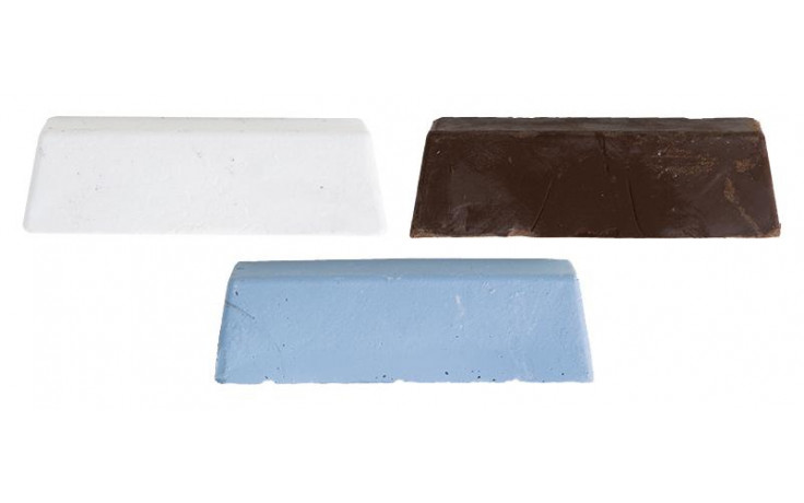 Vorpolierpaste weiss für Stahl und Inox