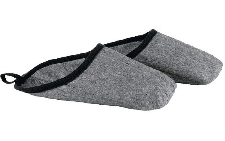 Filz Überschuhe grau, Gr. 41-46