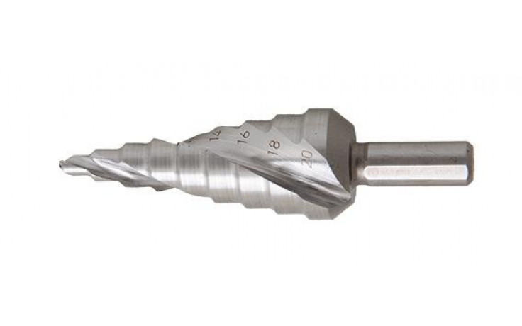 RECA Stufenbohrer HSS-CBN-tiefgeschnitten Größe 1 4-20 mm