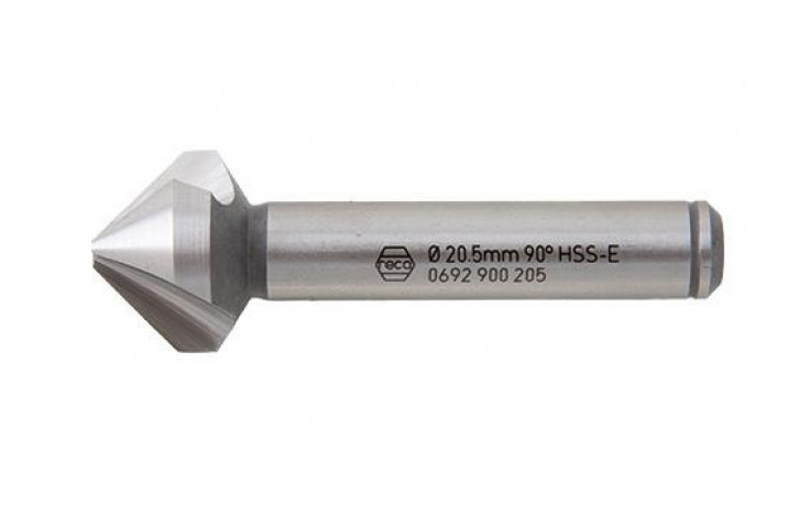 RECA Kegelsenker 3-Schneiden 90 Grad HSS Co5 10,4 mm