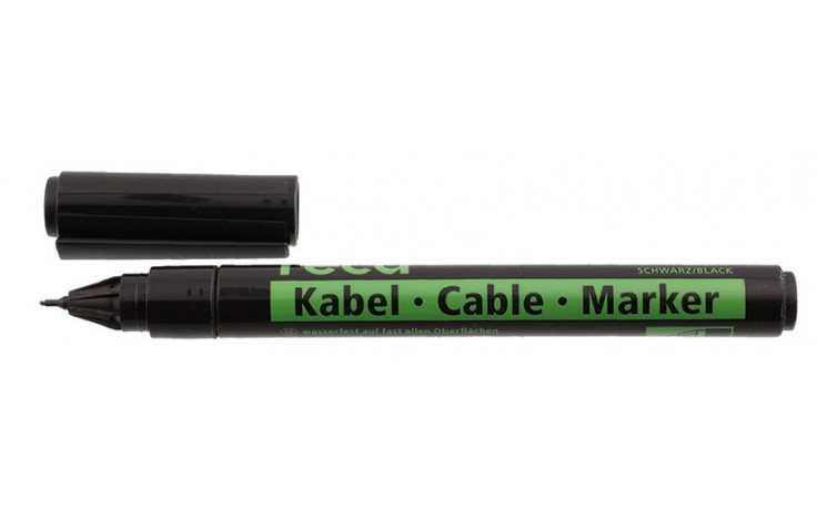 RECA KABEL-MARKER SCHWARZ