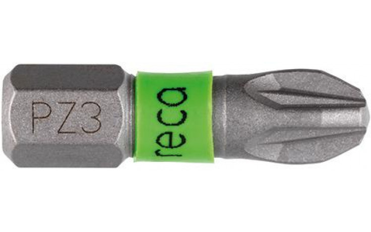 RECA Torsionsbit 1/4" Pozidrive-Kreuzschlitz 3 x 25 mm