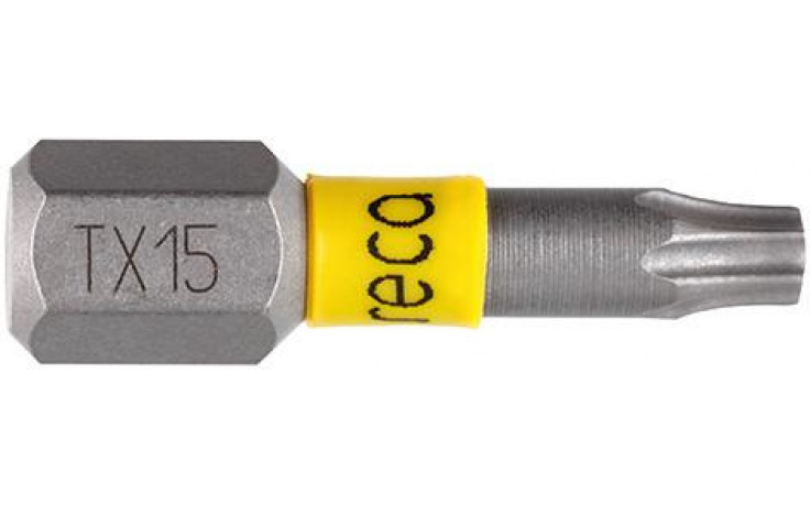 RECA TORSIONS-BIT 1/4" TX 15 X 25 MM