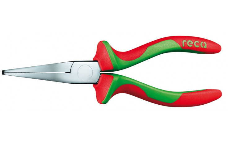 RECA Flachzange mit 2-Komponenten-Griff VDE-isoliert 160 mm