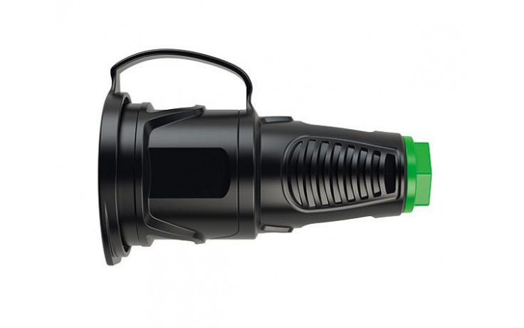 Kupplung Gummi mit Deckelband französisch /belgisch 250 Volt, 16A, IP54