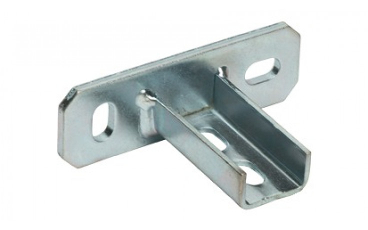 recamo Montageschienen-Schienenschuh - Stahl - verzinkt - horizontal - 27/28