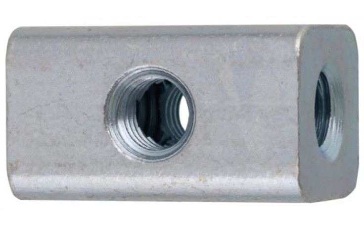 recamo Universalmontagewürfel - Stahl - vezinkt - M 8