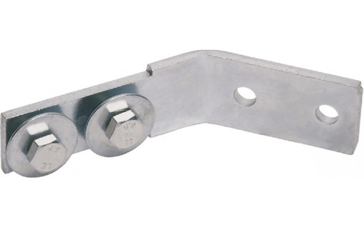 recamo Montageschienen-Winkel - Stahl - verzinkt - 38/40 - 135° - 105 X 75