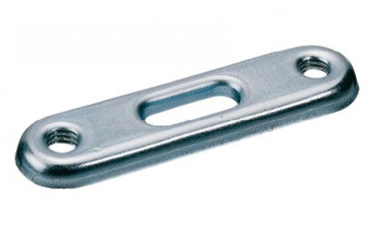 recamo Doppelhalter - Stahl - verzinkt - Lochabstand 85 mm - M 8