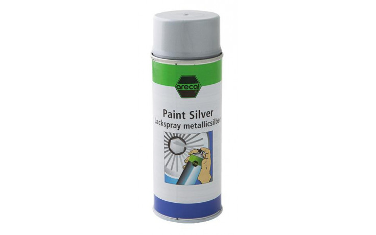 RECA arecal Lack Spray silber metallic 400 ml