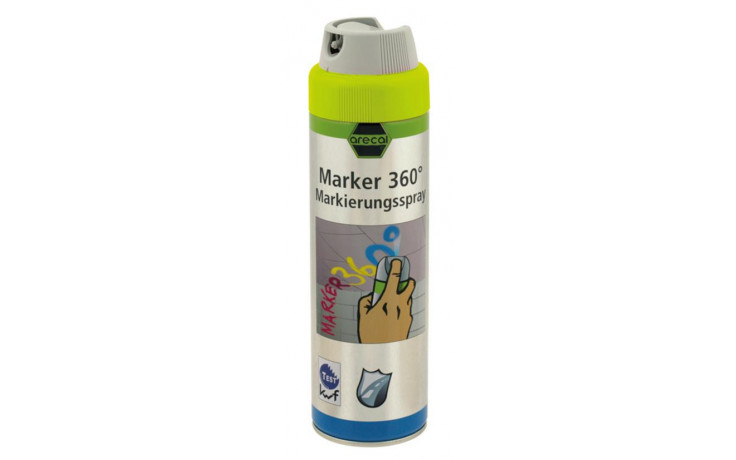 RECA arecal Marker 360° gelb 500 ml