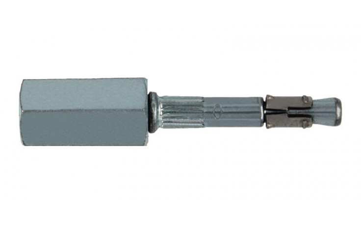 Nagelanker N-M - Stahl - verzinkt blau - Kombigewinde M 8 / M 10 - 6-25/58