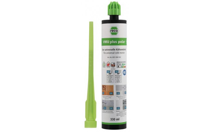 Injektionsmörtel VMU plus Polar - inkl. Statikmischer - 420ml