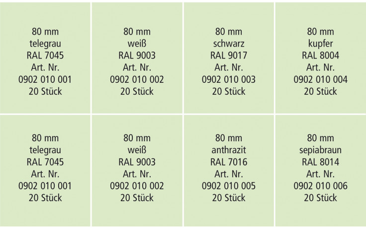 RECA Sortiment - Isolierplattenschrauben - 160-teilig