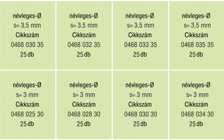 RECA Sortiment - O-Ringe - NBR70 - 200-teilig