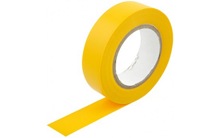 PVC-ISOLIERBAND GELB 15MMx10M