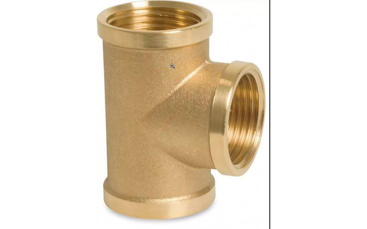 Fig. 130 - T-Stück - Messing - blank - 3/8 Zoll