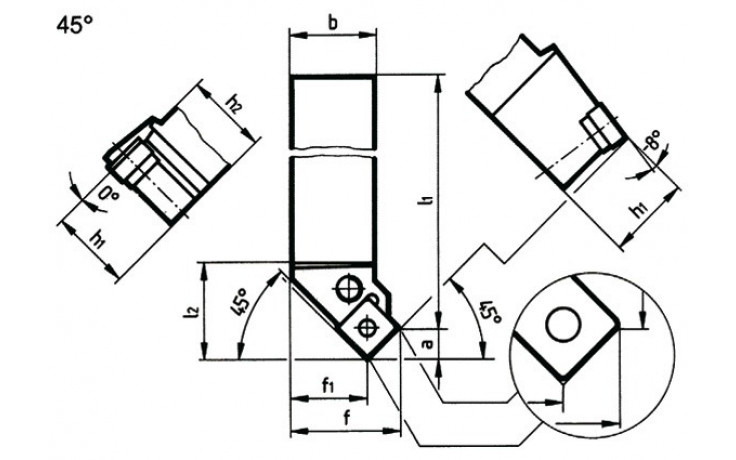 BÖHLERIT Klemmhalter PSSNR 2525 M12