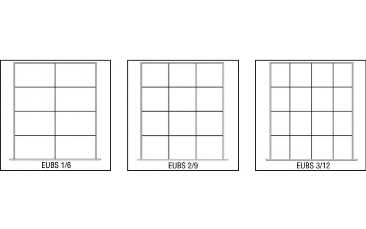 Einteilungsmaterial EUBS-3/12 KH40