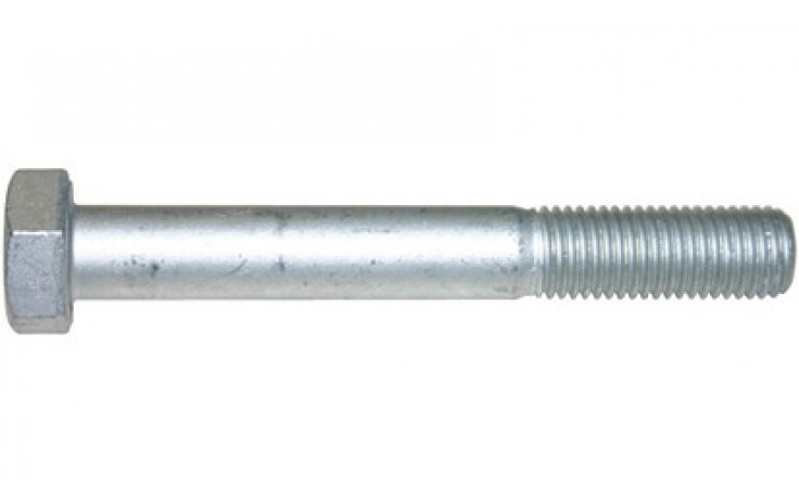 Sechskantschraube DIN 960 - 10.9 - Zinklamelle silber+Topcoat - M16 X 1,5 X 200