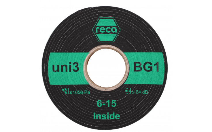 uni3 BG1 Multifunktionsband BG1 und BGR 5 Rollen á 4 m 63/15-30 mm