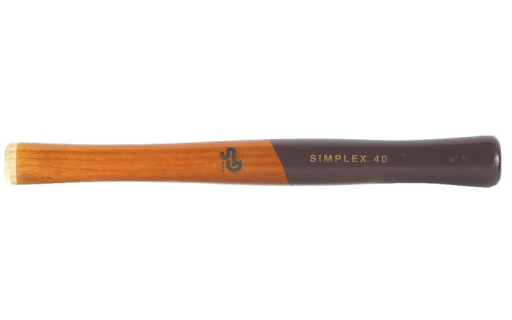 Hickorystiel für Schonhammer Simplex, für Gehäuse Ø 30 mm