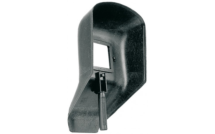 Handschutzschild, aus Glasfiber, Glasgröße 90 x 110 mm