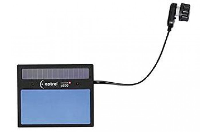 Schutzkassette für Optrel Schweißhelm 550 IR 4/9-13