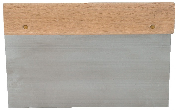 Flächenspachtel, mit Holz-Leiste, glatt, Blattbreite mm: 200