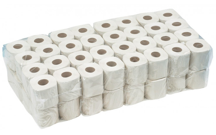 Wc-Papier 3-lagig weiß 250 Blatt 64 Rollen per Paket