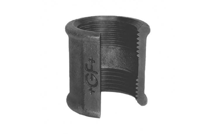 Fig. 270 - Muffe - Temperguß - blank - 1/2 Zoll ( +GF+ )