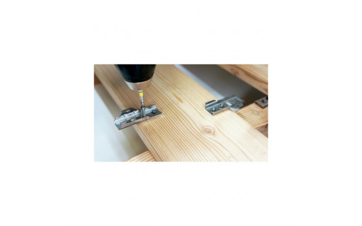 RECA TT-Terrassenverbinder Universal inkl sebS - Edelstahl - für Dielenstärke 19 - 23 mm